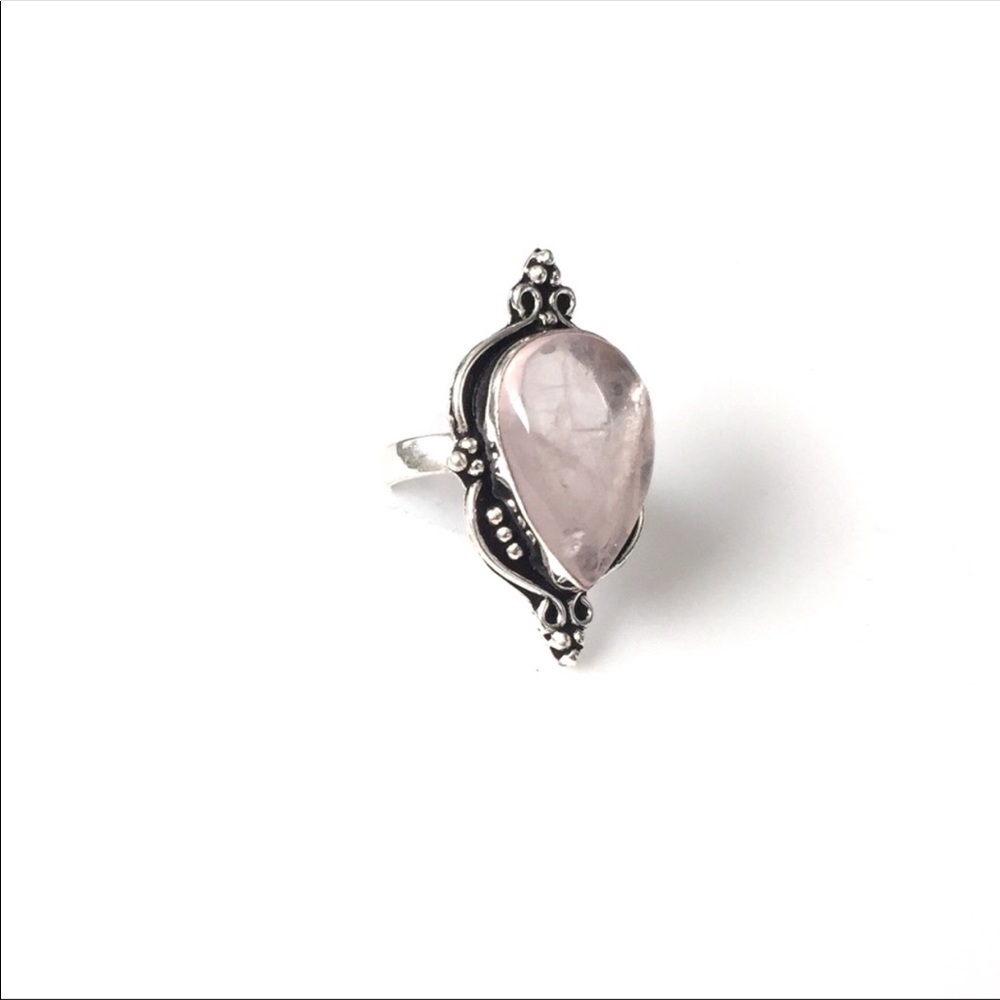Rose Quartz Ring